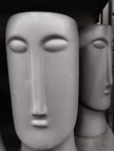 Ceramic Long Face Vases