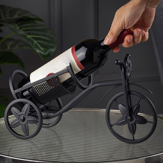 Vintage Metal Bicycle Wine Holder