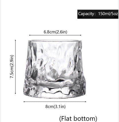 Nordic Rotatable Whiskey Glass - Set of 6