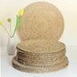 Handwoven Natural Seagrass Placemats - Set of 4