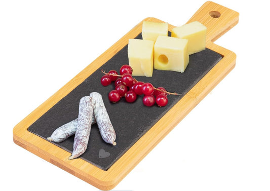 Bamboo & Slate Serving Board
