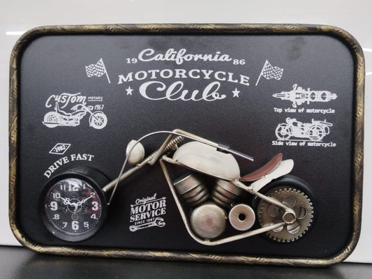 Vintage Metal Wall Clock